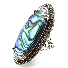 ANEL ABALONE OVAL 14642